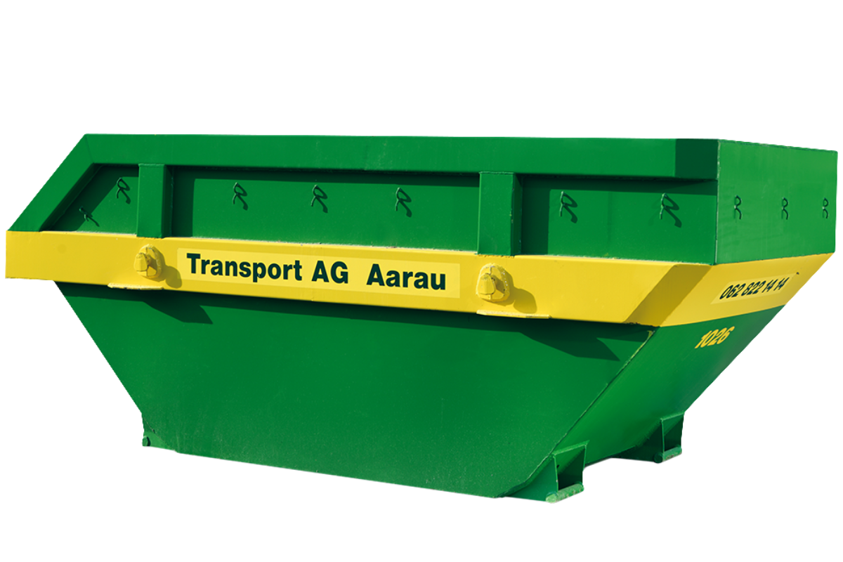 Einzweckmulde 10m³, Transport AG Aarau